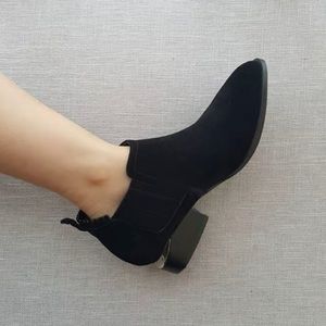 alexander wang Kori boots black suede